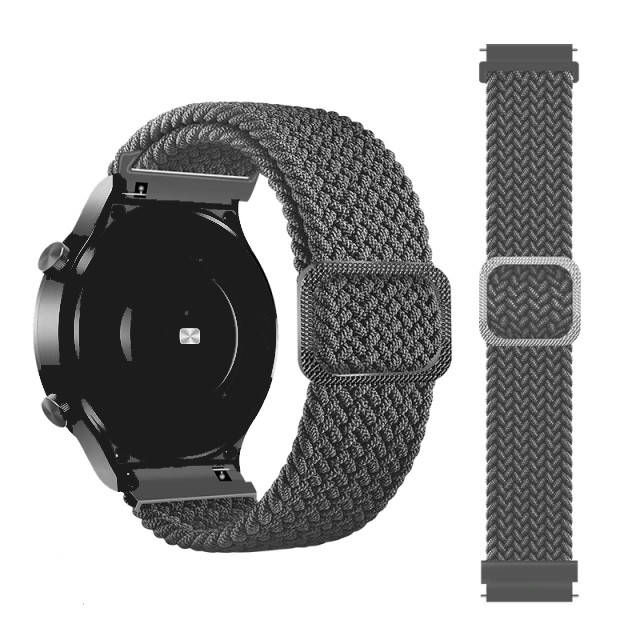 

Samsung gear s3 ремешок для часов самсунг вотч samsung watch 46mm плетеный solo loop серый
