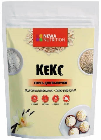 

Смесь для выпечки Newa Nutrition Кекс Ванильный (200 грамм)