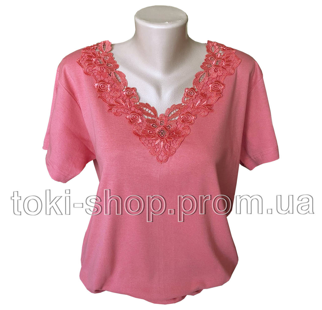 

Футболка женская Tengulu Турция Коралловый, 3XL