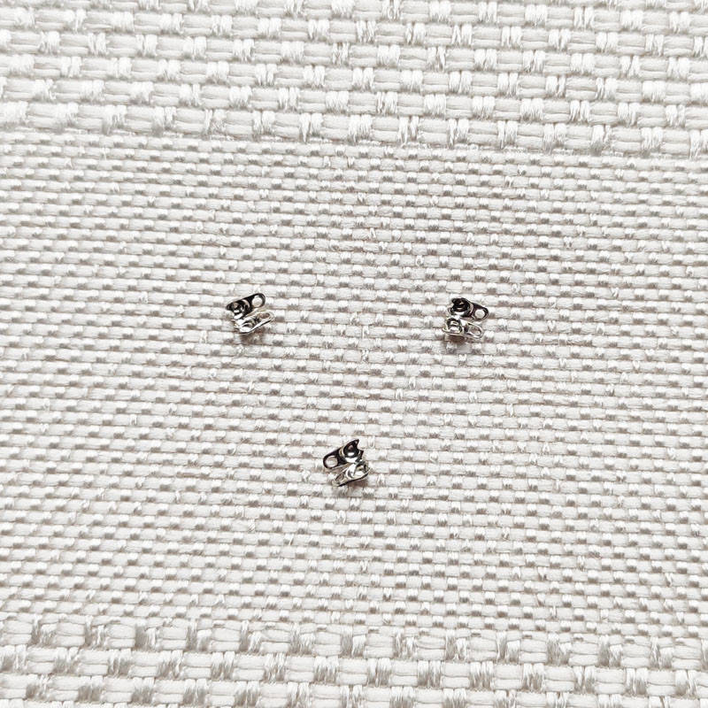 

Концевик 1,5 мм для цепочки с шариками, родиевое покрытие