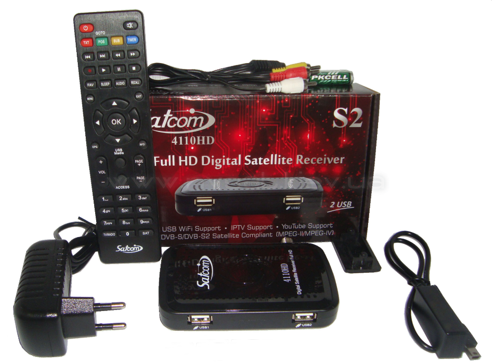 

Satcom 4110 HD Dolby Digital AC3