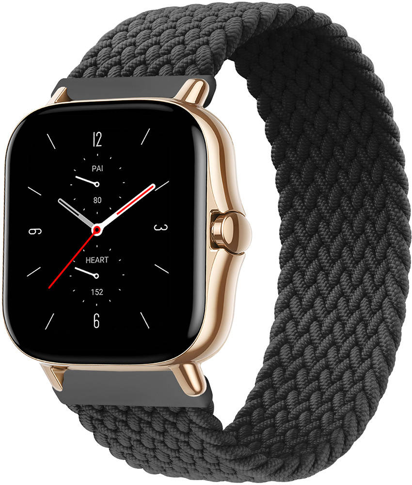 

Ремешок Solo Loop для Amazfit GTS 2 (135 мм) Black (Амазфит ГТС 2)