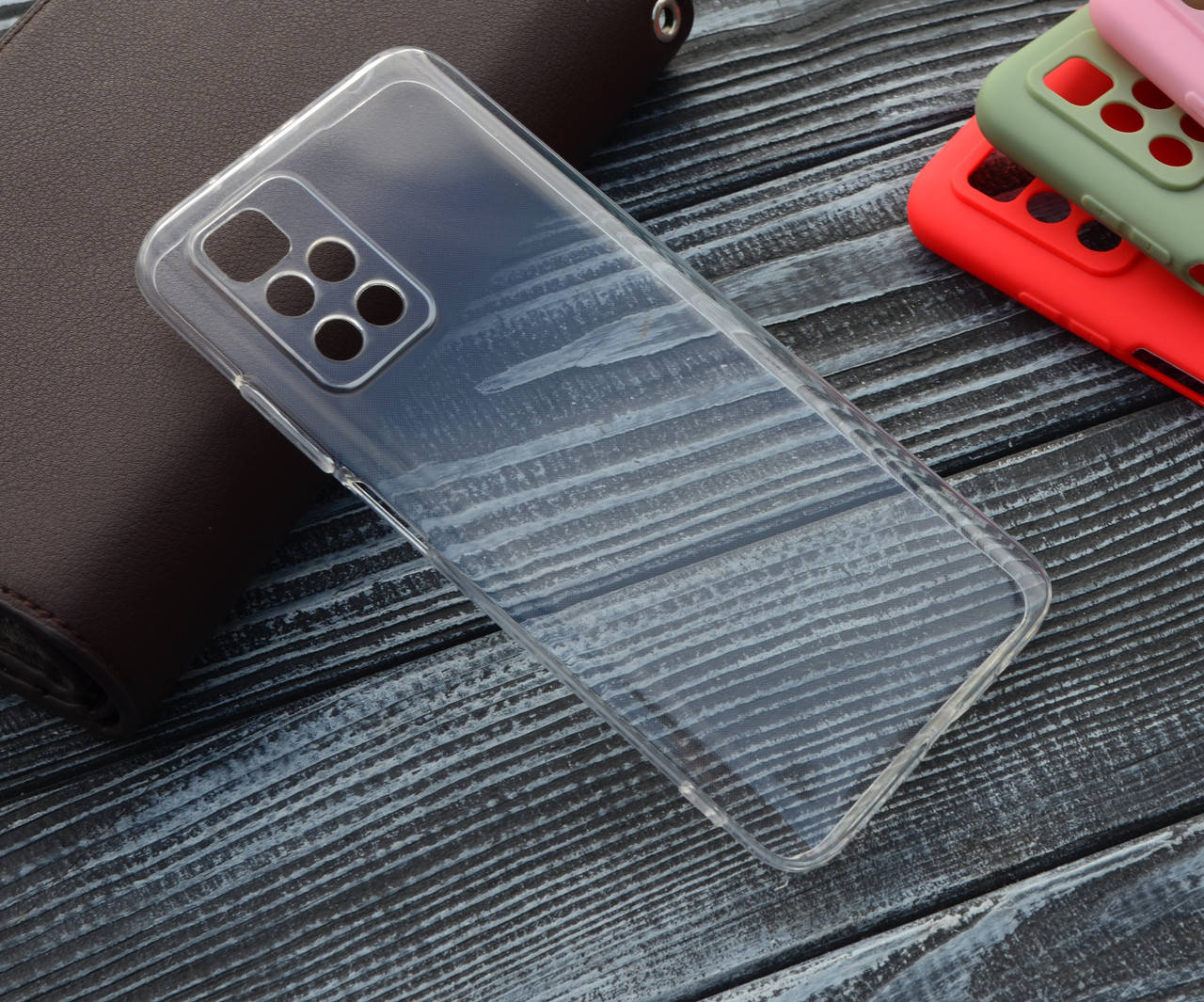 

Матовый силиконовый чехол для Xiaomi Redmi 10 Прозрачный