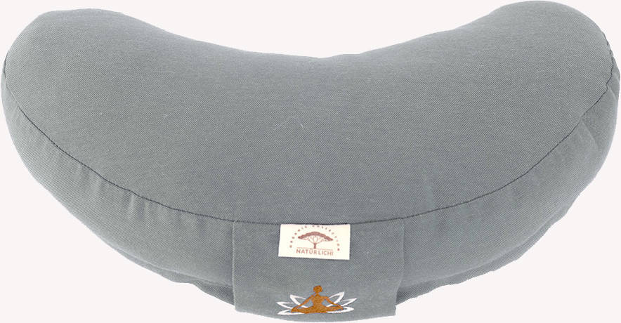 

Подушка для медитации и йоги с гречневой шелухой 46х25х10 ORGANIC Ideia серый