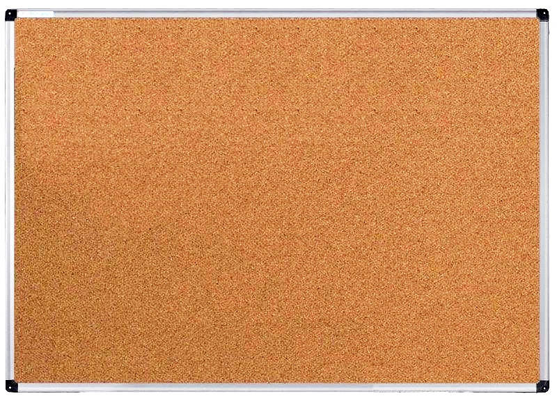 

Доска пробковая 75х100 cм. UkrBoards в алюминиевой рамке (UB75x100C)