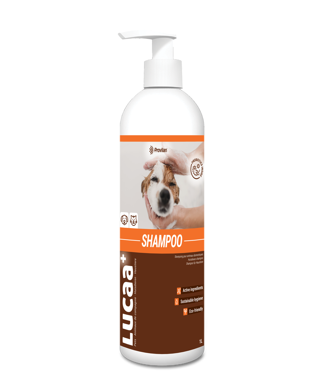 

Натуральный шампунь для собак , кошек, кроликов Pets Shampoo 1L, Прозрачный