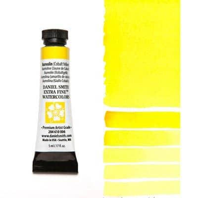 

Акварель Daniel Smith 5мл Aureolin (Cobalt Yellow) s3, Желтый