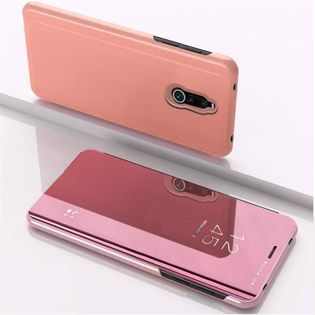 

Чехол Mirror для Xiaomi Redmi 8 книжка зеркальная Clear View Rose, Розовый