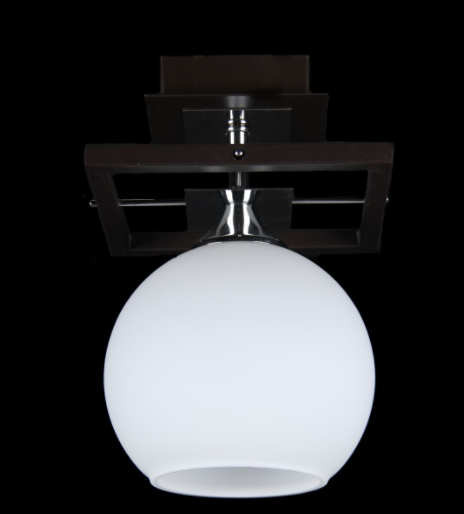 

Люстра с плафонами, Черный