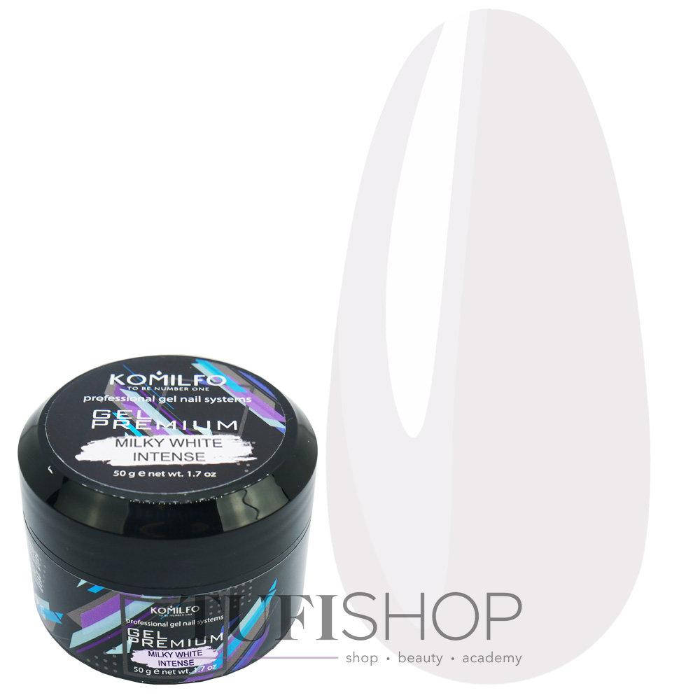 

Komilfo Gel Premium Milky white intense-интенсивный молочный,50 мл(876087)