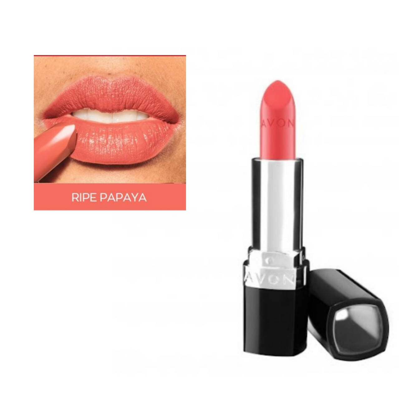 

Губная помада "Ультра" Avon, оттенок ripe papaya / Спелая папая