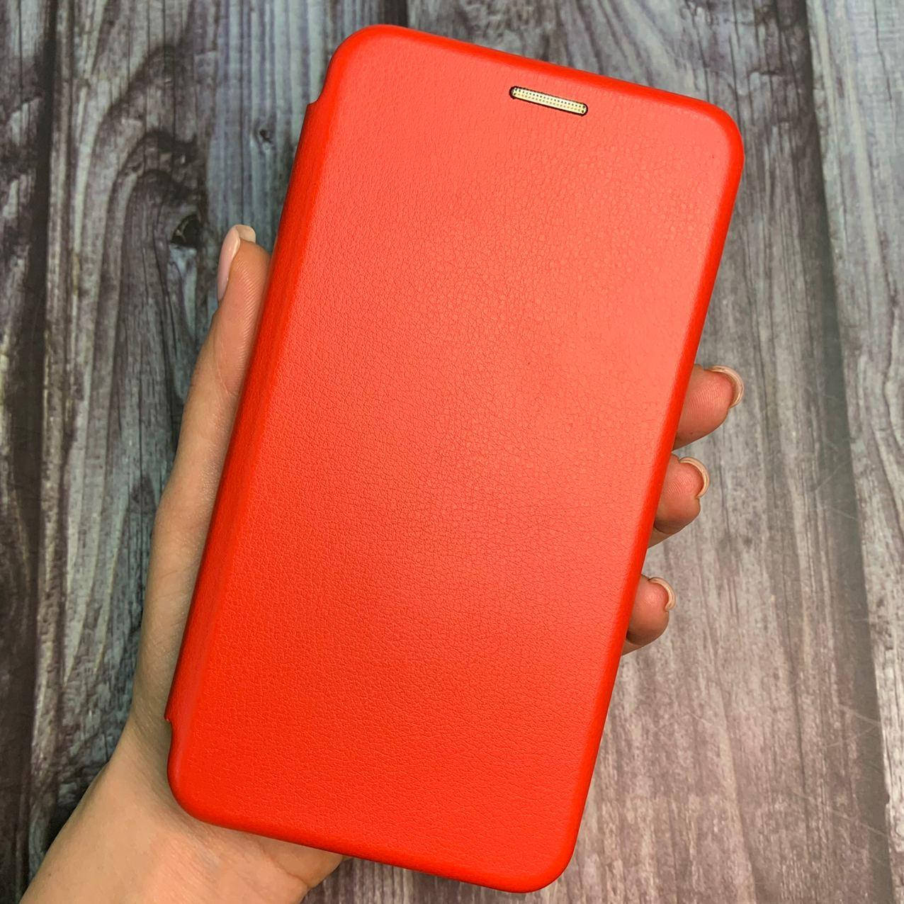 

Чехол книга для Samsung J5 2016 J510 с эко кожи с подставкой книжка на телефон самсунг дж5 дж510 красная STN, Красный