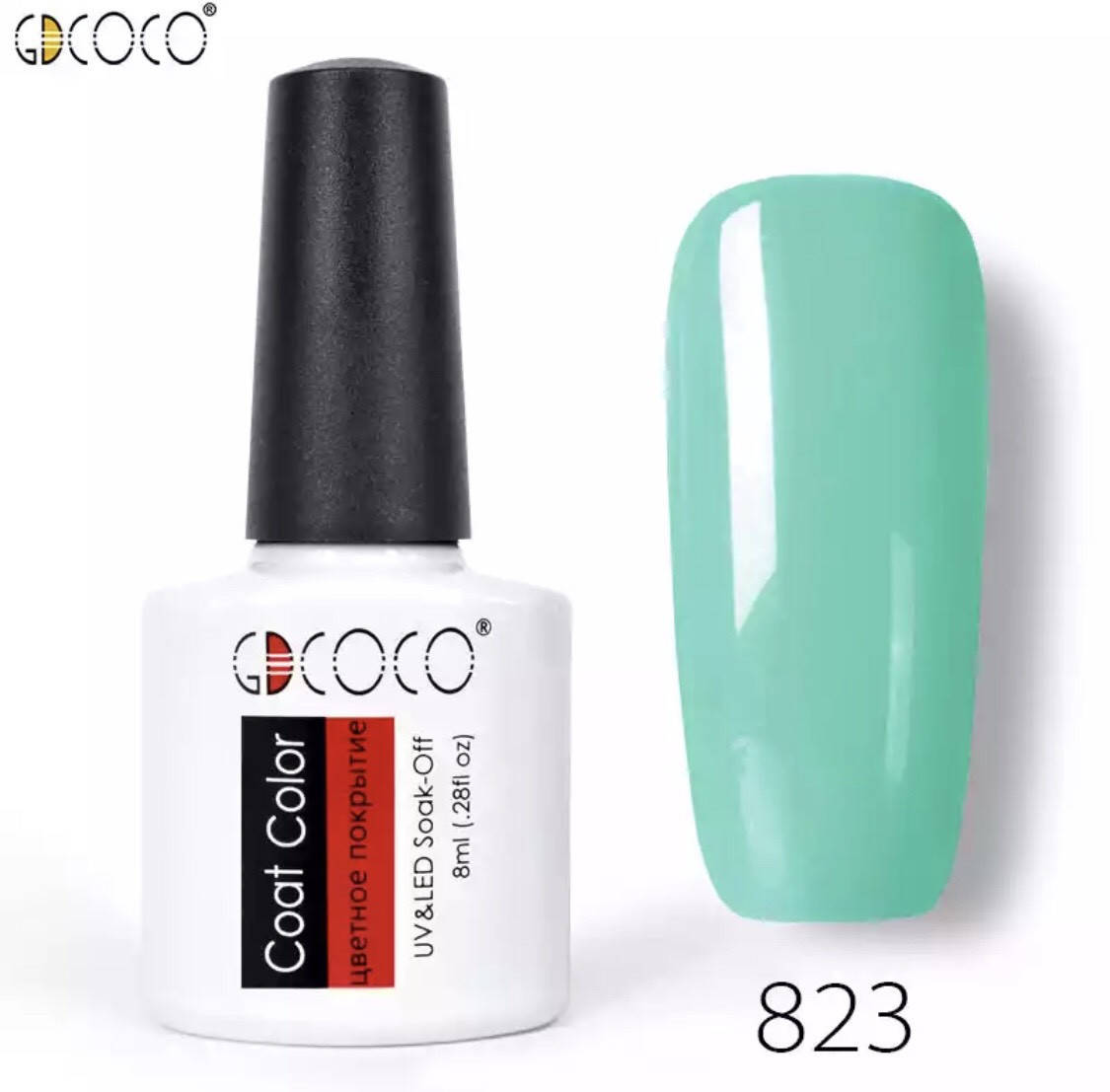 

Гель-лак GDCOCO 8 мл, №823 (бирюзовый)