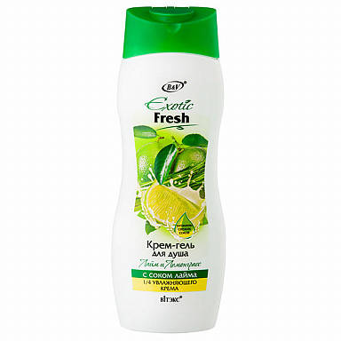 

Exotic Fresh КРЕМ-ГЕЛЬ для душу Лайм і лемонрасс, 500 мл
