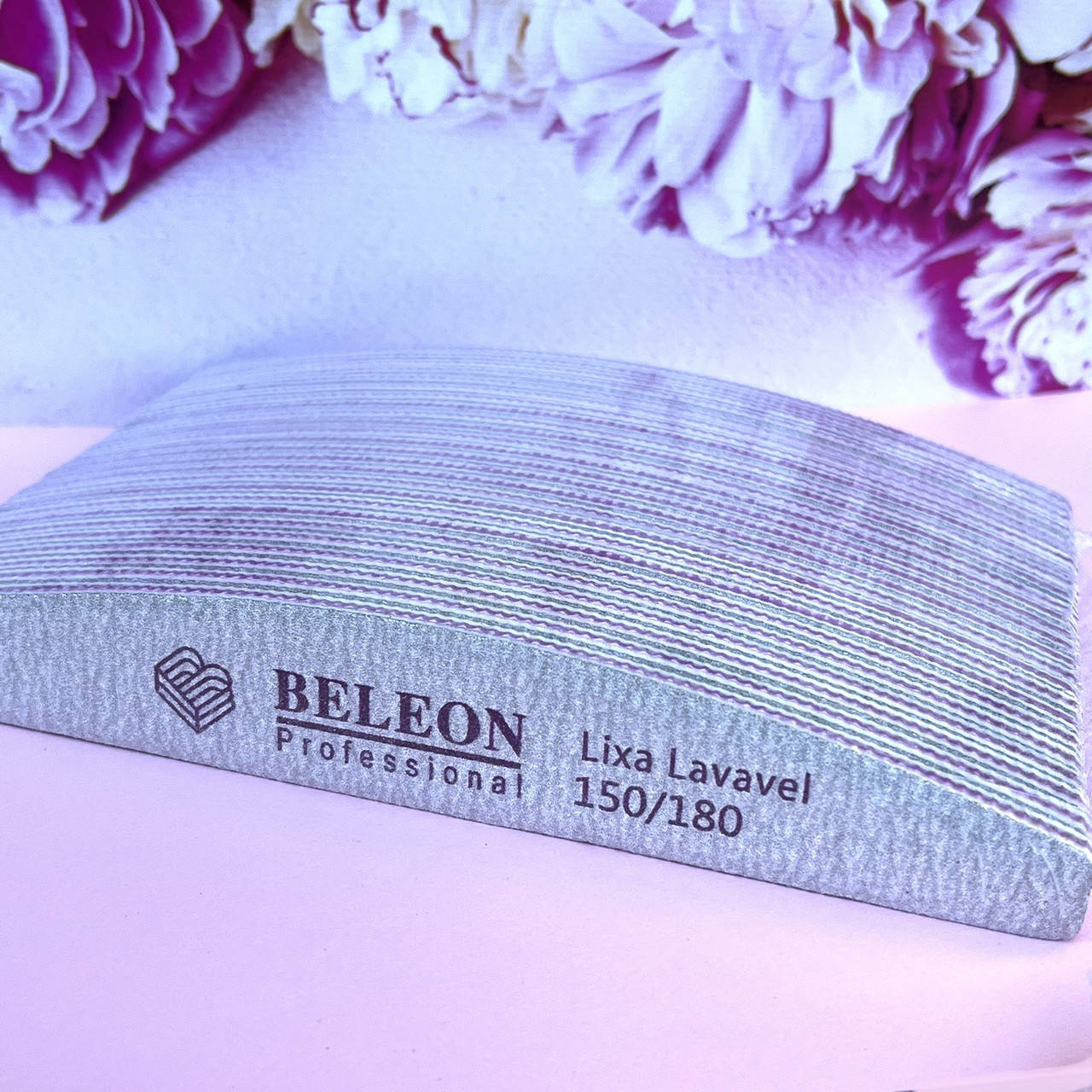 

Пилка для ногтей BELEON 150/180 25шт