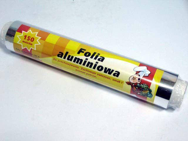 

Фольга алюминиевая (150м*29см) Польская (не домот ) (1 рул)