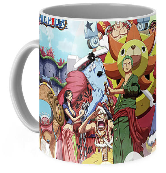 

Кружка Geek Land Большой куш One Piece герои OP.02.011, Белый
