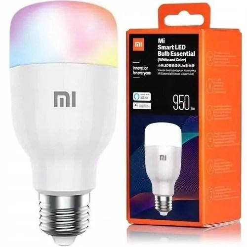 

Умная лампа Xiaomi Mi Smart LED Bulb E27 Wi-Fi Colorful (MJDPL01YL, GPX4021GL)