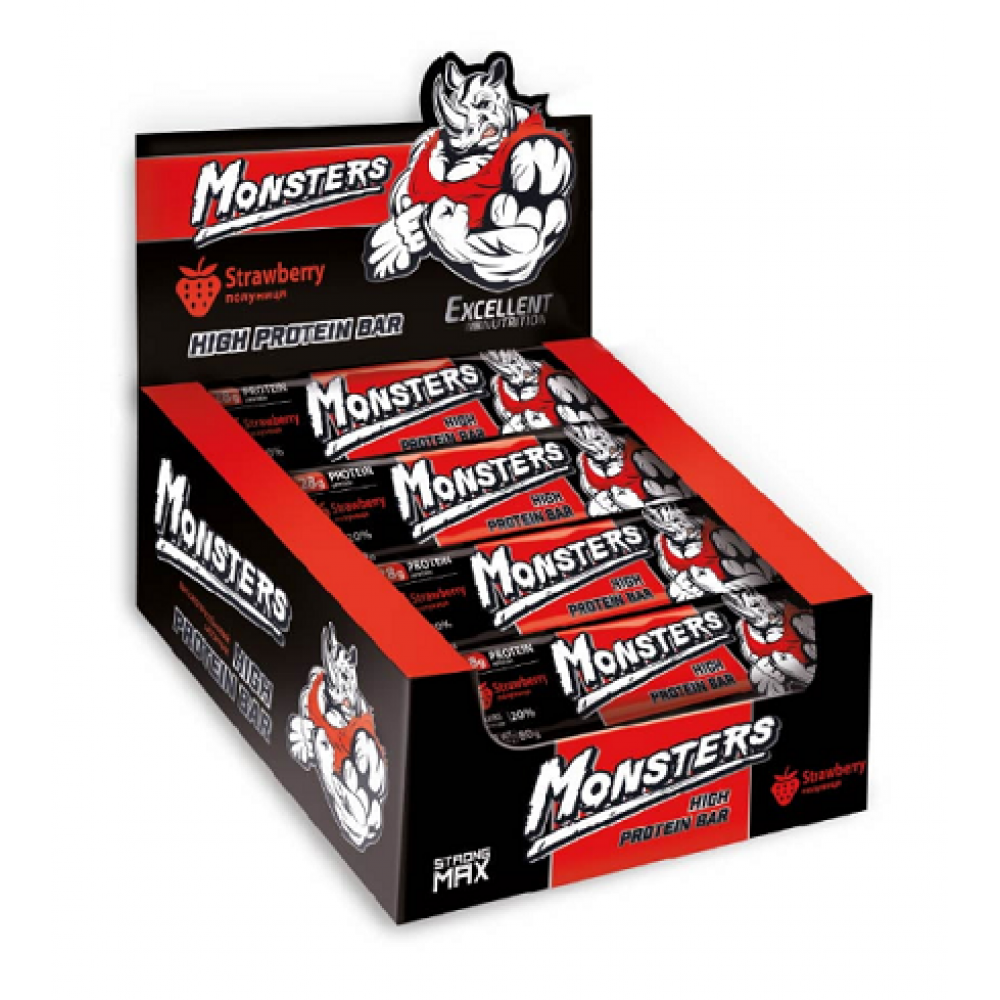 

Strong Max - 80g x 20шт Strawberry