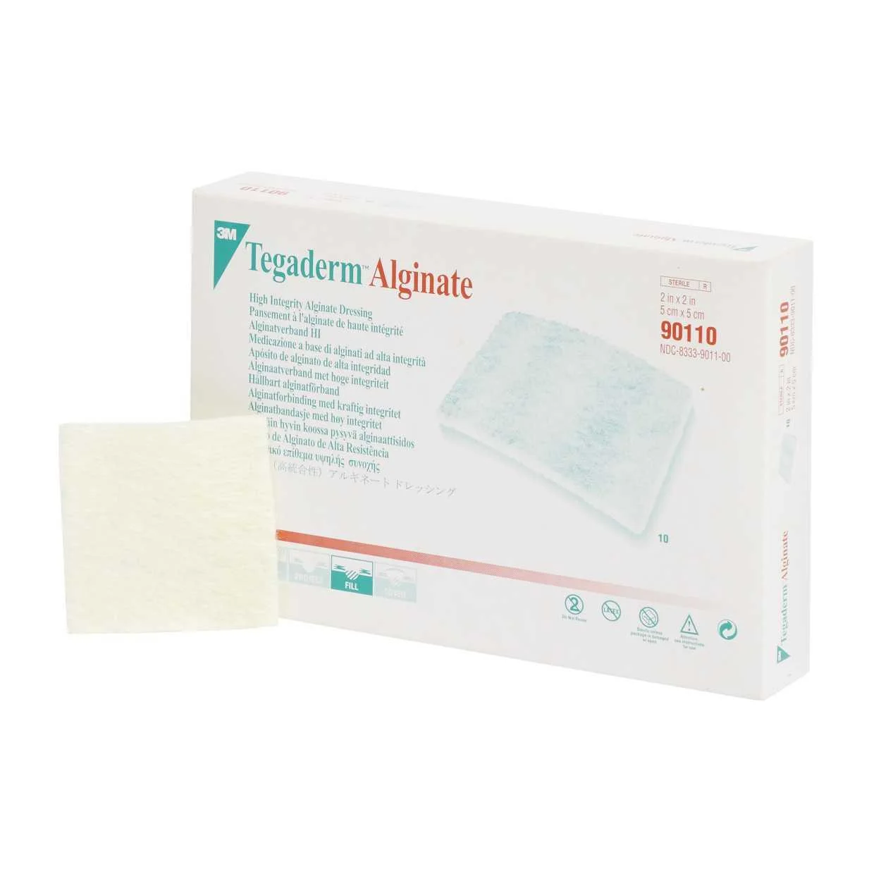 

Tegaderm Alginate 5x5см - Высокопрочная альгинатная повязка