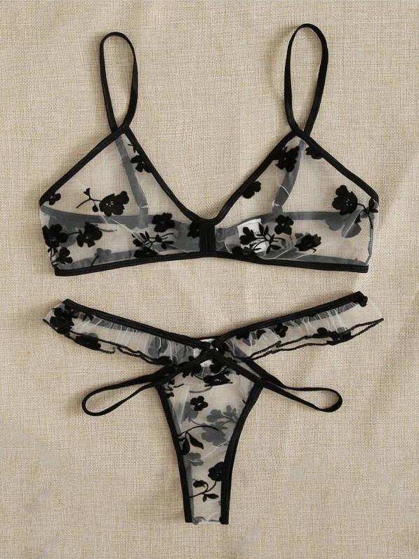 

Сексуальный набор комплект нижнего белья жіночий комплект нижньої білизни, Черный