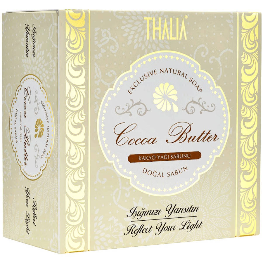 

Натуральное мыло с маслом какао THALIA 150 г