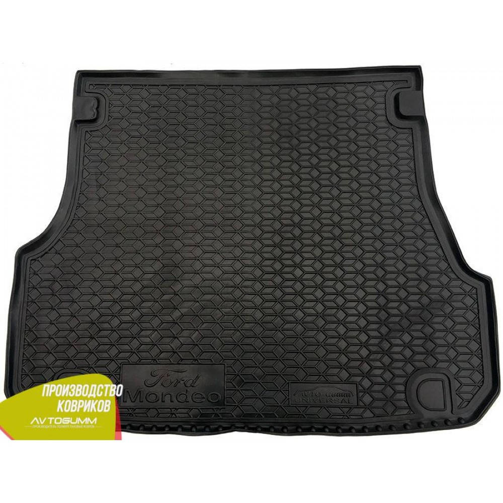 

Авто коврик в багажник Ford Mondeo 3 2000- Universal (Avto-Gumm) Автогум, Черный