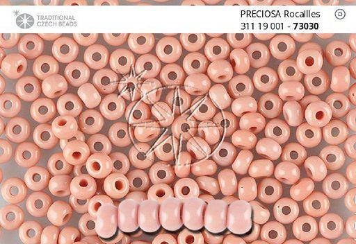 

31119/73030/13 Розовый непрозрачный. Ювелирный бисер Preciosa. 1грамм