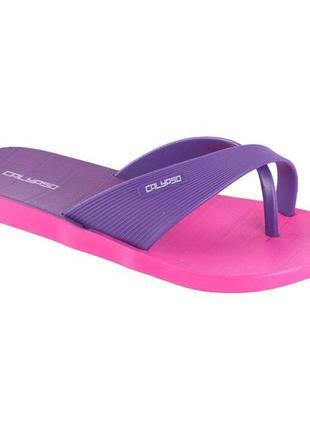 

Вьетнамки женские calypso 7338 чёрные, малиновые, бирюза