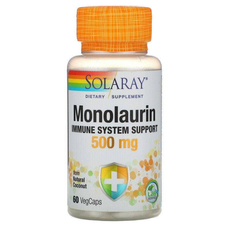 

Монолаурин (Monolaurin) 500 мг 60 капсул
