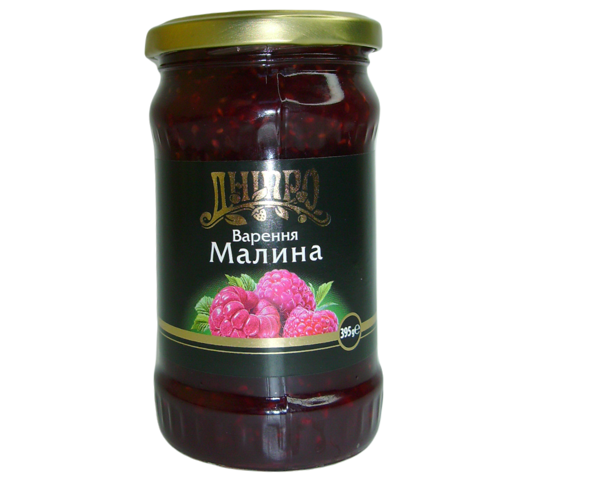 

Варенье Малина ТМ Дніпро, 395 г