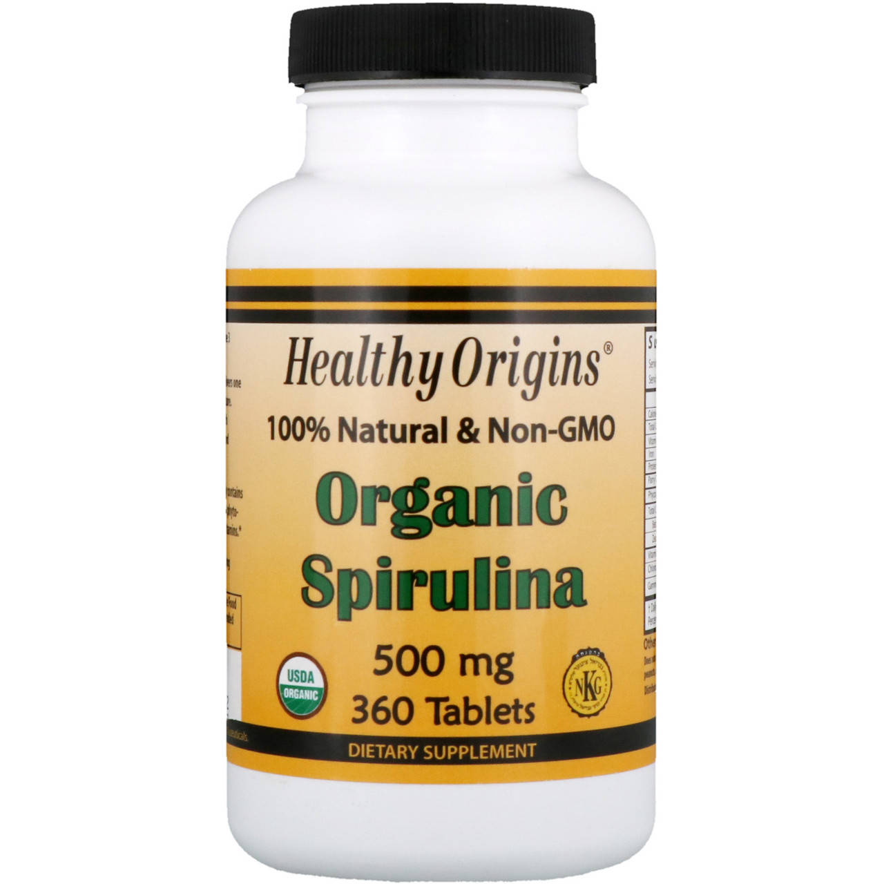 

Спирулина органическая (Organic Spirulina) 500 мг 360 таблеток