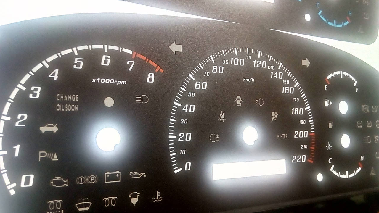 

Шкалы приборов Chevrolet Epica