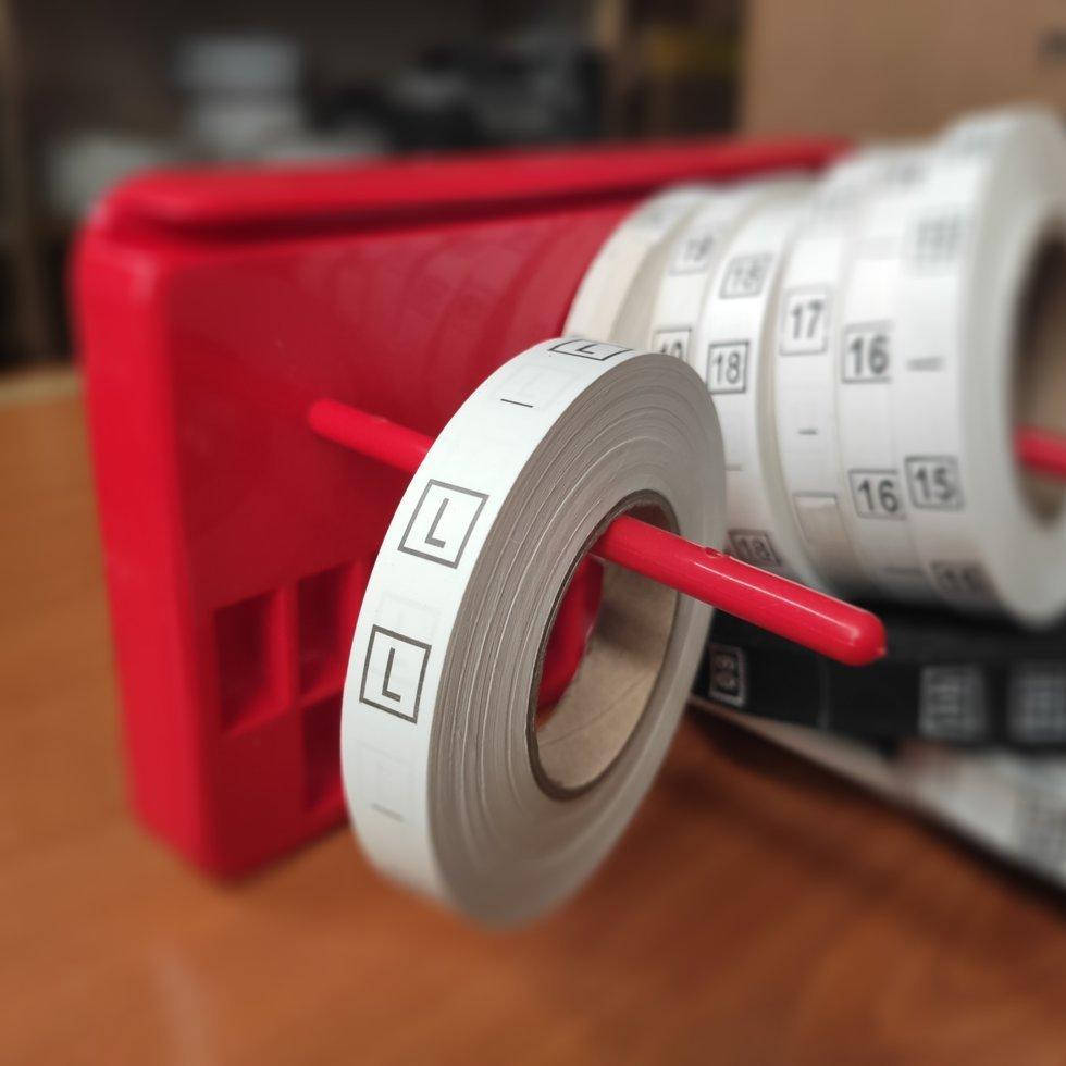 

R-606 Размерник пришивной L 600шт.