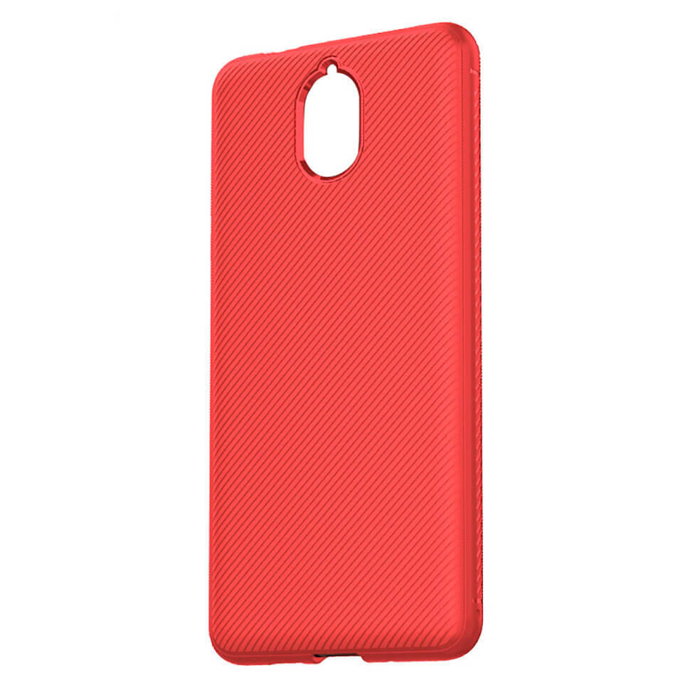 

Чехол Lenuo LeShen для Nokia 3.1 Red, Красный