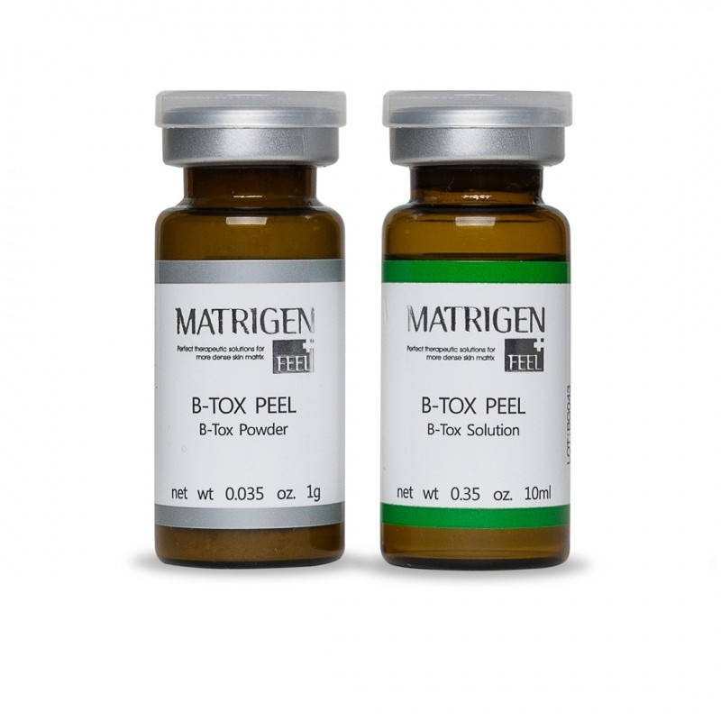 

Matrigen B-TOX Peel – порошок + активатор (на 2 процедуры)