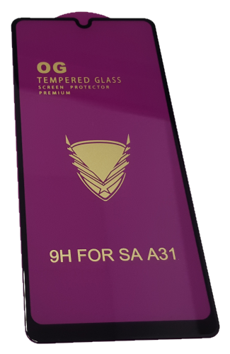 

Защитное стекло дисплея для Samsung A315, A325, M325, 9D, PREMIUM, черное, Черный