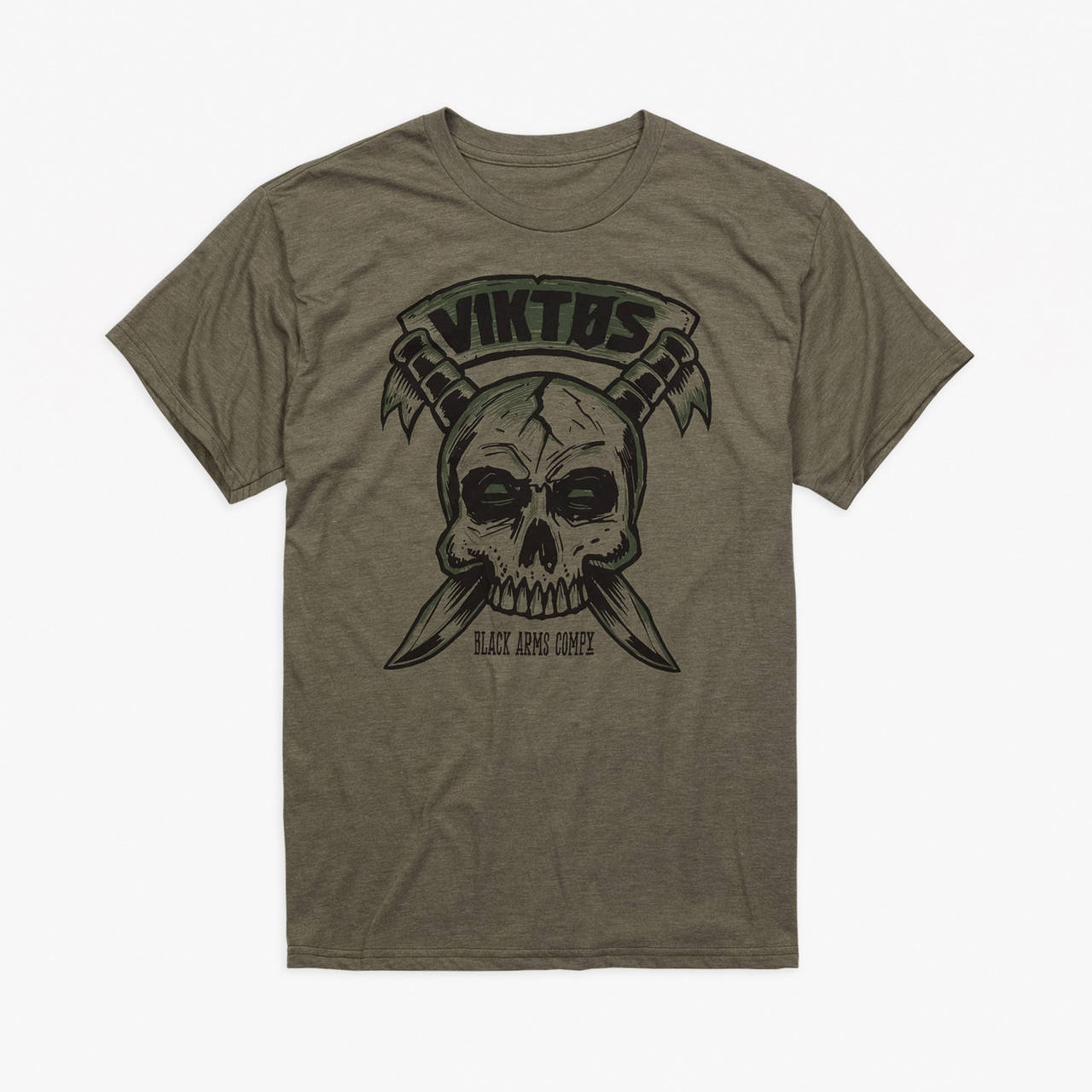 

Футболка VIKTOS Kbarred Tee - Olive Heather