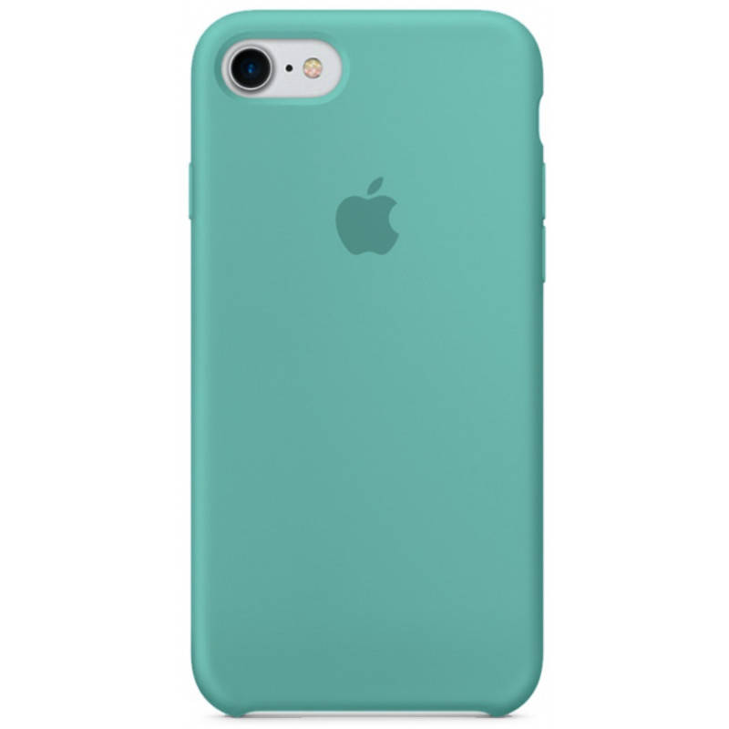 

Silicone Case Силиконовый Чехол (AAA) для Apple iPhone 7 / 8 (4.7") (Бирюзовый / Ice Blue)