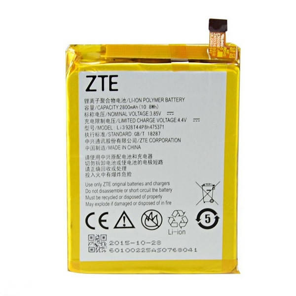 

Аккумулятор ZTE Axon Mini / Blade V8 Mini / Li3928T44P8h475371 Original