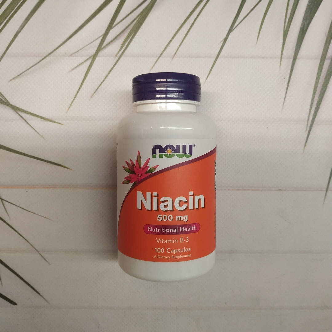 

Now Foods Niacin 100 caps 500 mg Vitamin B-3 , витамин Б-3 Нау ниацин