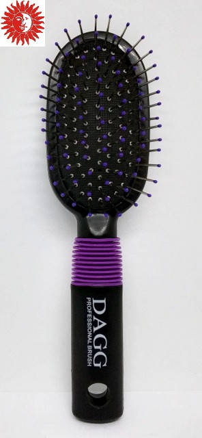 

Расчёска для волос массажная DAGG 9551 В4 SH Зелёная, Зелёный