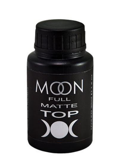 

MOON FULL Top Matte - матовый топ для гель лака, 30 мл.