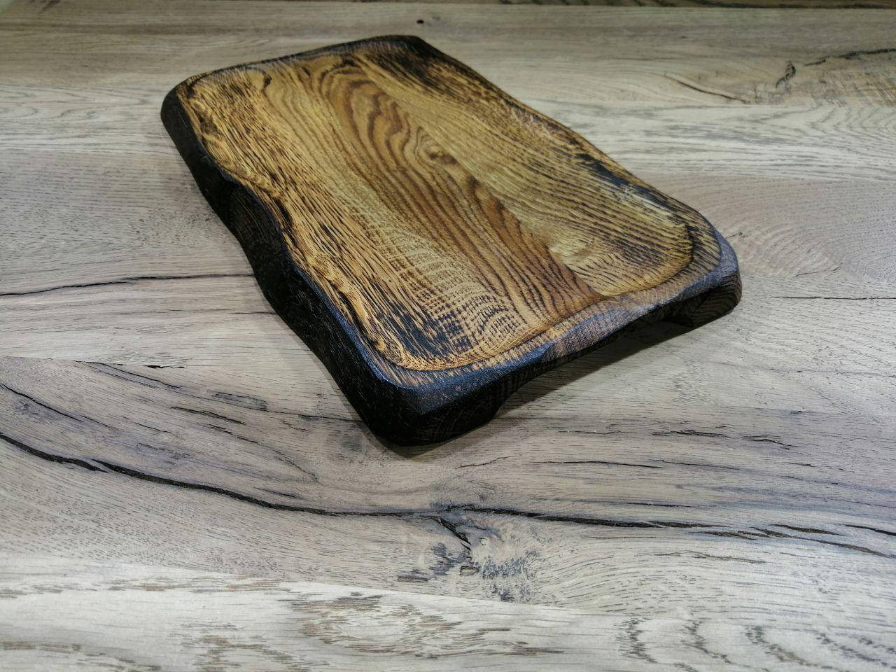 

Деревянная Доска для подачи "Арт Х" c углублением