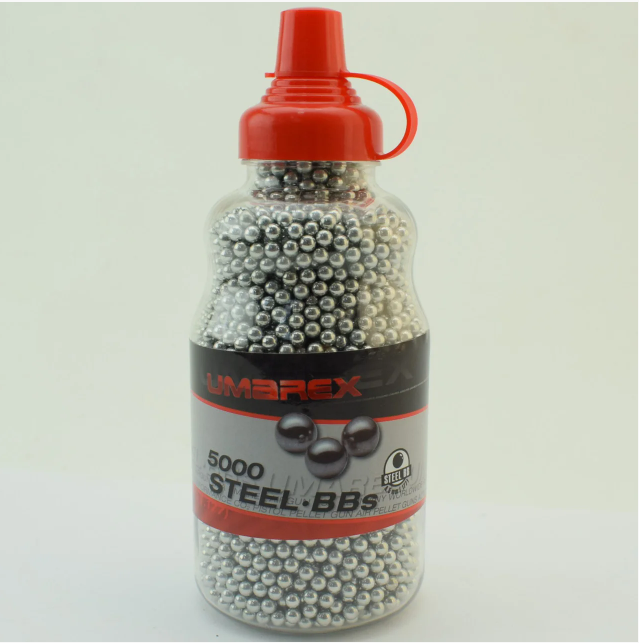 

Шарики для пневматических пистолетов BBs Umarex Quality 4.1664 4,5 mm 5000 шт.