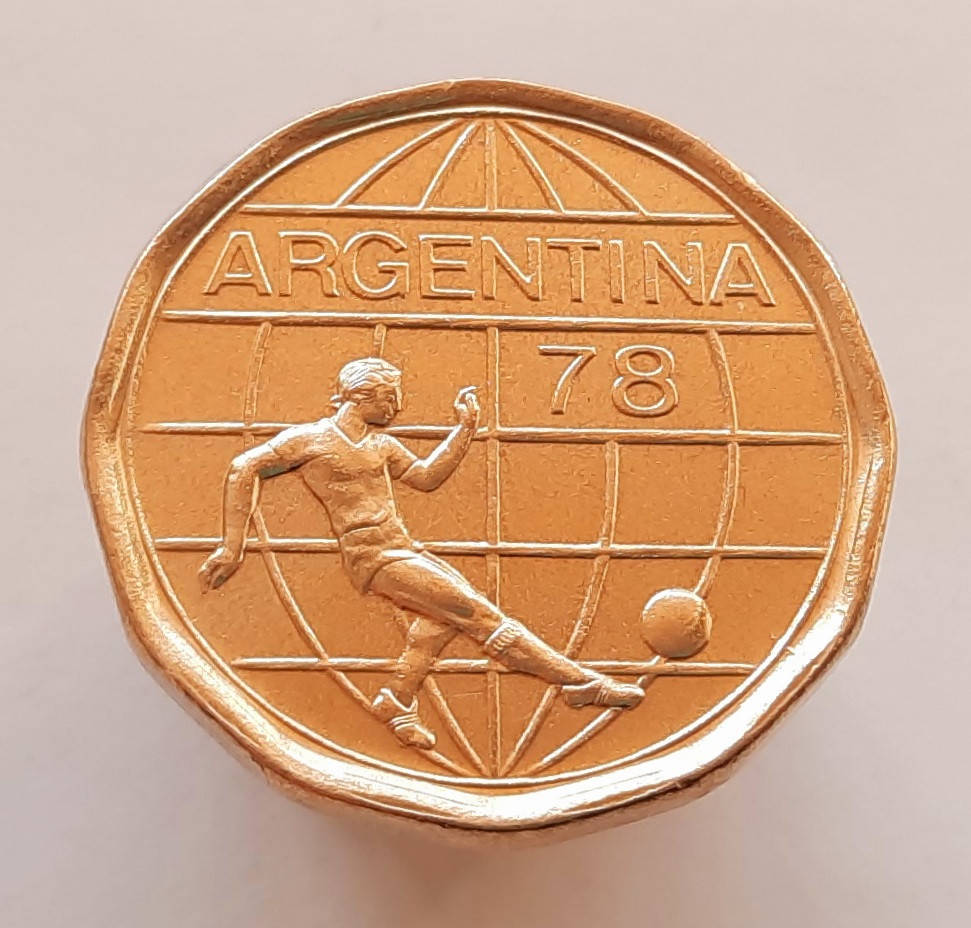 

Аргентина 50 песо 1977 - Чемпионат мира по футболу, Аргентина 1978