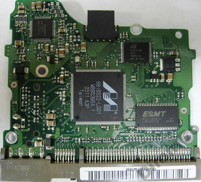 

Плата HDD PCB IDE 3.5 Samsung BF41-00080A (SP0802N)