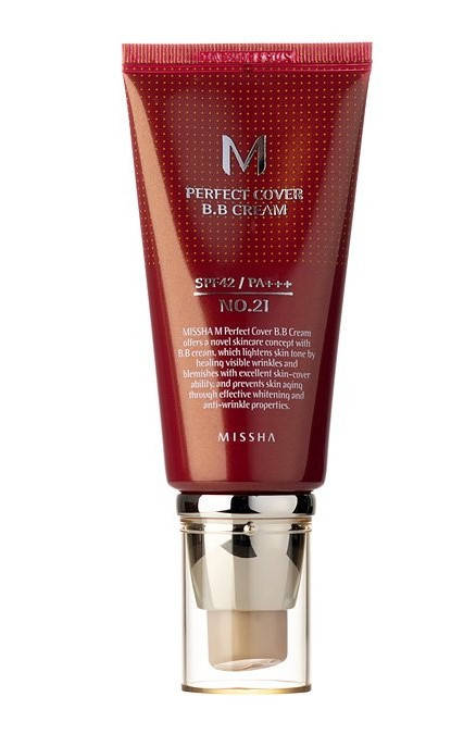 

ББ-крем Missha M Perfect Cover BB Cream SPF42 №21 Light Beige, 50 мл.