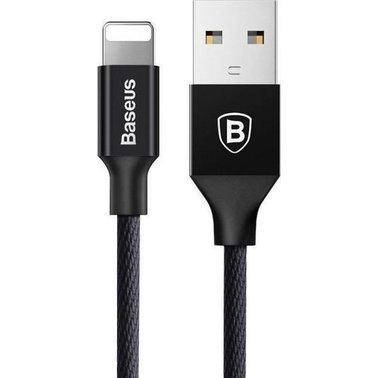 

Кабель Baseus Yiven Cable For Lightning 1.8 м CALYW-A01 Black, Черный