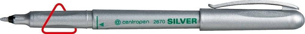 

Маркер Silver 2670 1 мм. серебряный